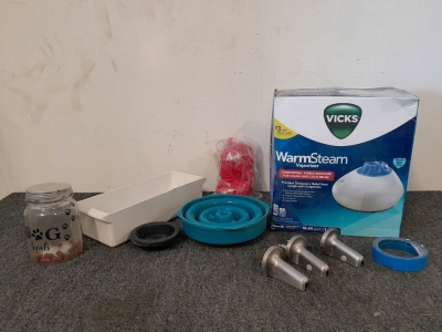 Vicks Warm Steam Vaporizer, Container & More