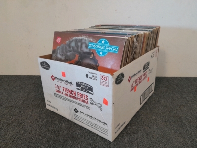 Box of Vintage Records