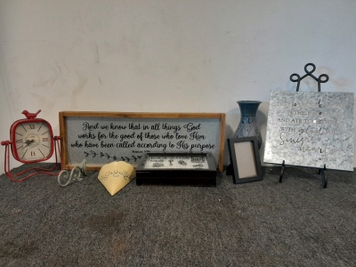 Signs, Clock, Wall Decor, Picture Frame & More