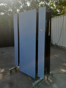 Large Blue School Lunch Table