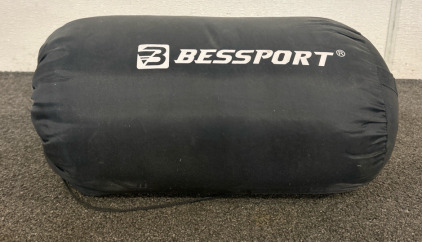 Bessport Sleeping Bag Extreme Winter Large Adult Black Lime Green