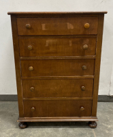 5-Drawer Wooden Dresser