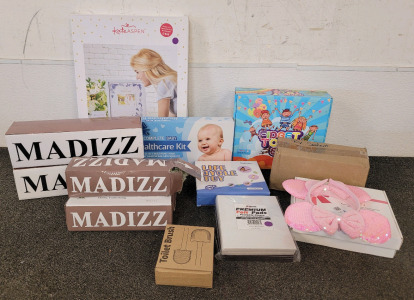 Baby Healthcare Kit, Fidget Toy Set, Pillow Covers, And More