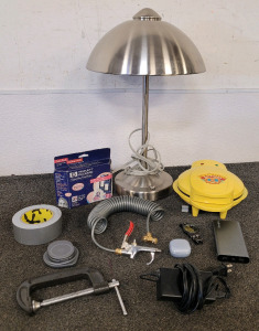 Table Lamp, Pretzel Cooker, Samsung Earbuds, And More