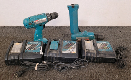 Makita Cordless Drills And Battery Chargers