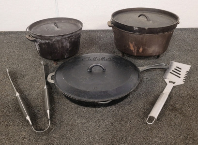 Cast Iron Pots And Pan