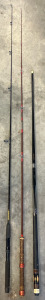 (3) Fishing Poles &mdash; Halex Pole, Eagle Claw Pole & Unbranded Pole