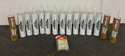 Gunther Ultrabond Mirror Mastic, Liquid Nails Paneling Wood And Foam Molding Adhesive And Comand Strips