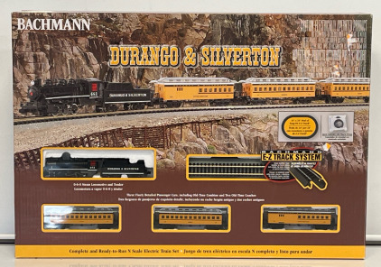 Bachmann 24020 N Scale Durango & Silverton Model Train Set