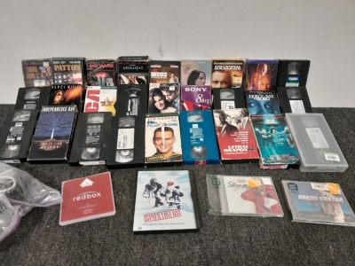 Collection of Video Cassettes