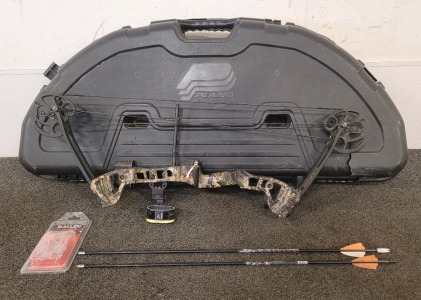 Barnett Vortex Compound Bow With A Plano Hard Case