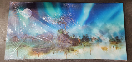 Wall Art Lot! -Including (2) Wall Art Canvases And (5) 24&times;36 Frames!