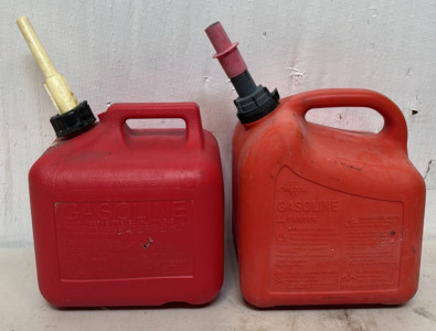 (2) 2 Gallon Gas Cans