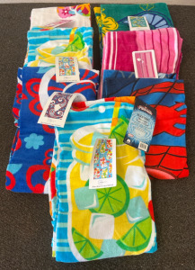 (7) New Beach Towels