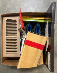 Duct Vent Covers, Shoes, Books, Knife Block, Tracing Board & More