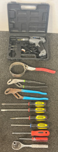 Chicago Electric Soldering Gun Kit, Screwdrivers, Socket Wrench & More