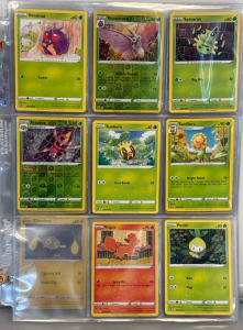 Variety Of Collectable Pok&eacute;mon Cards Shimmer Cards Included