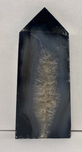 268 cts. National Black Onyx Crystal Gemstone Standing Point