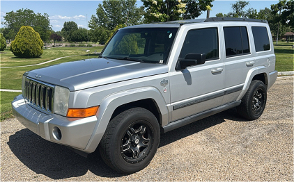 2007 JEEP COMMANDER - 4X4! AFTERMARKET AMERICAN RACING WHEELS!