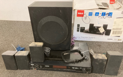 RCA Home Theater System With Digital Audio Receiver