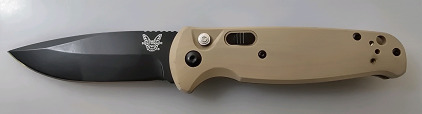 Benchmade Auto Tan Pocket Knife