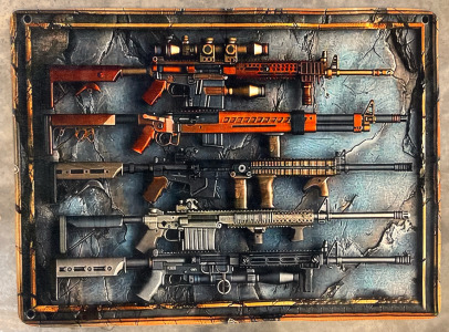 Woven In Steel - A Rug For The Bold, The Brave & The Armed
