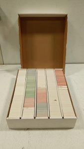 (1) Box of Baseball Cards