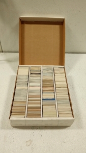 (1) Box of Sports and Fantasy Cards