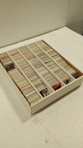(1) Large Box of MLB Baseball Cards