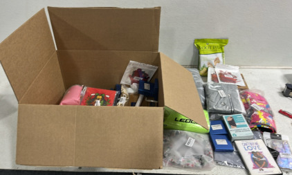 (1) Opened Amazon Box