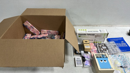 (1) Opened Amazon Box