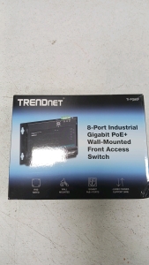 TRENDnet 8 Port Wall Mounted Front Access Switch