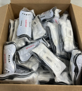 (1) Box of Youth Shin Gaurds & Socks (Brand New Amazon Overstock)