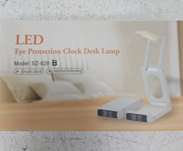 LED Desk Lamp/Clock