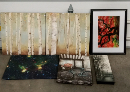 (6) Pieces Of Wall Art
