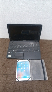 IPad & Windows Laptop.