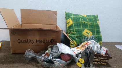Kitchenware Items. Couch Pillow & More.