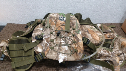 Knight & Hale Run-N-Gun 200-Turkey Vest Frame Realtree Edge.