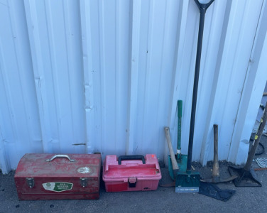 (2) Tool Box W/ Assortment Of Hand Tools