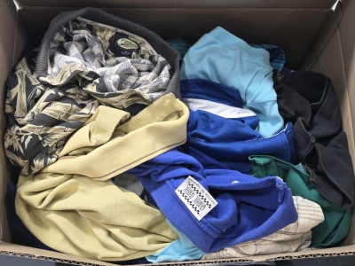 Large Box Filled w/ Men's Dress & Polo Shirts (Tommy Bahama, Patagonia, Puma, & More!)