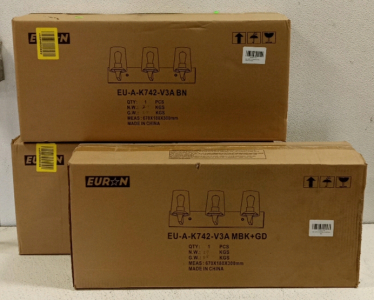 (3) Boxes of Indoor Light Fixtures