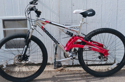 Schwinn S40dsx Chrome & Red Bike - 26 Inch