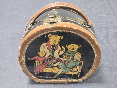 *Rare* Vintage Goldilocks & The Three Bears Carry Case / +$100 Value!