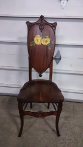 A Prie-Dieu or Prayer Chair