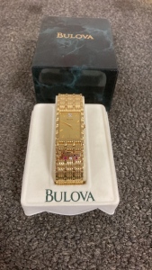 Bulova Gold Toned Watch