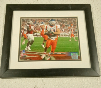 (1) Boise State Football Ian Johnson Photo in Frame