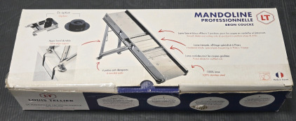 Louis Tellier Mandoline Professionnelle Bron Coucke - Professional Food Slicer Made in France / +$180 Value!