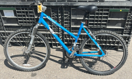 (1) Raleigh Mountain Bike 26&rdquo; (Blue)