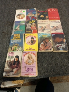 Various Mystery And Romance Novels