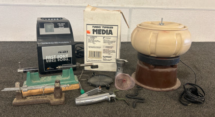 Turbo Tumbler MEDIA , Fast Sort Auto Coin Sorter, And Various Tools